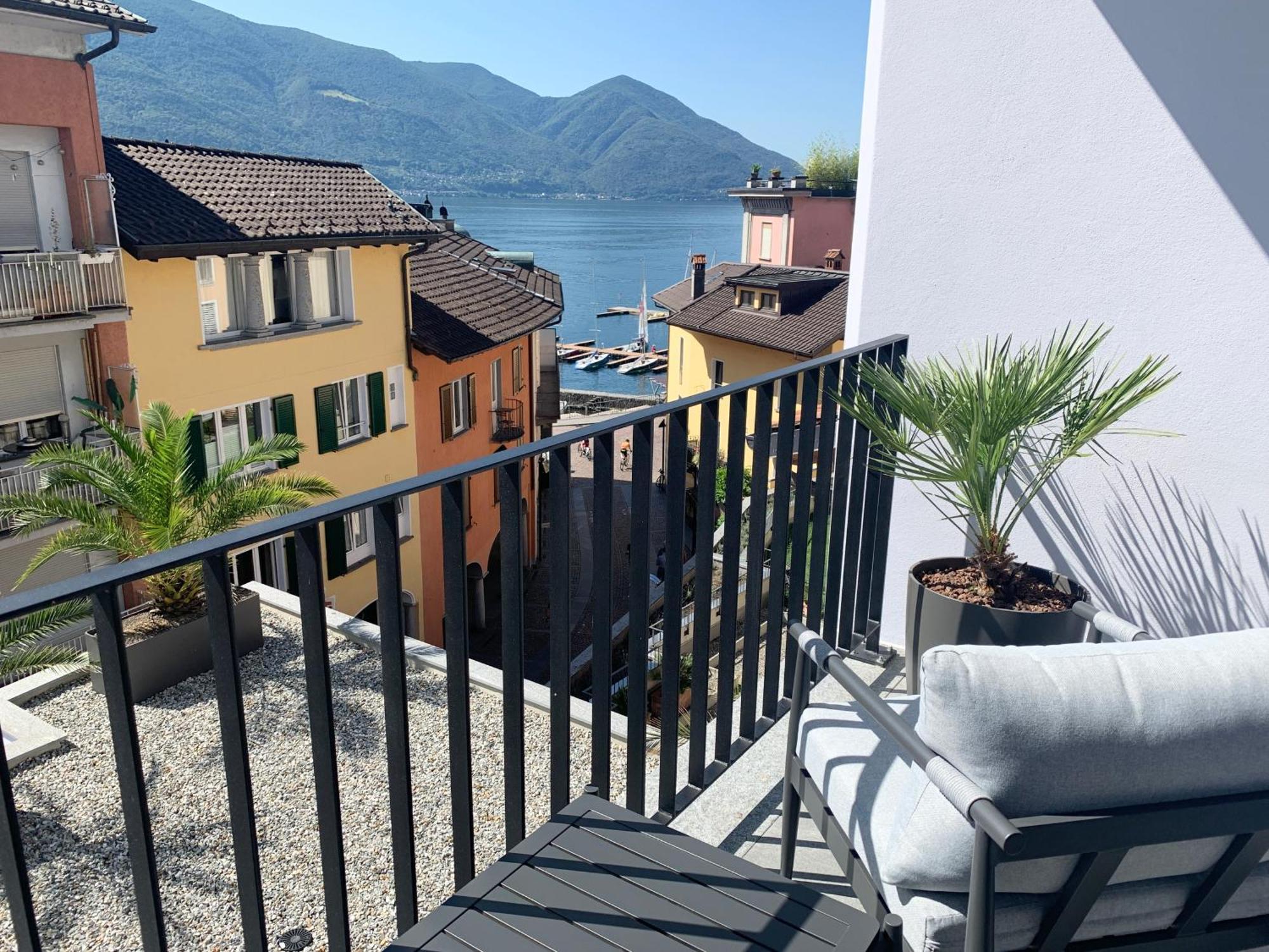Superior Double Room Terrace Partial Lake View