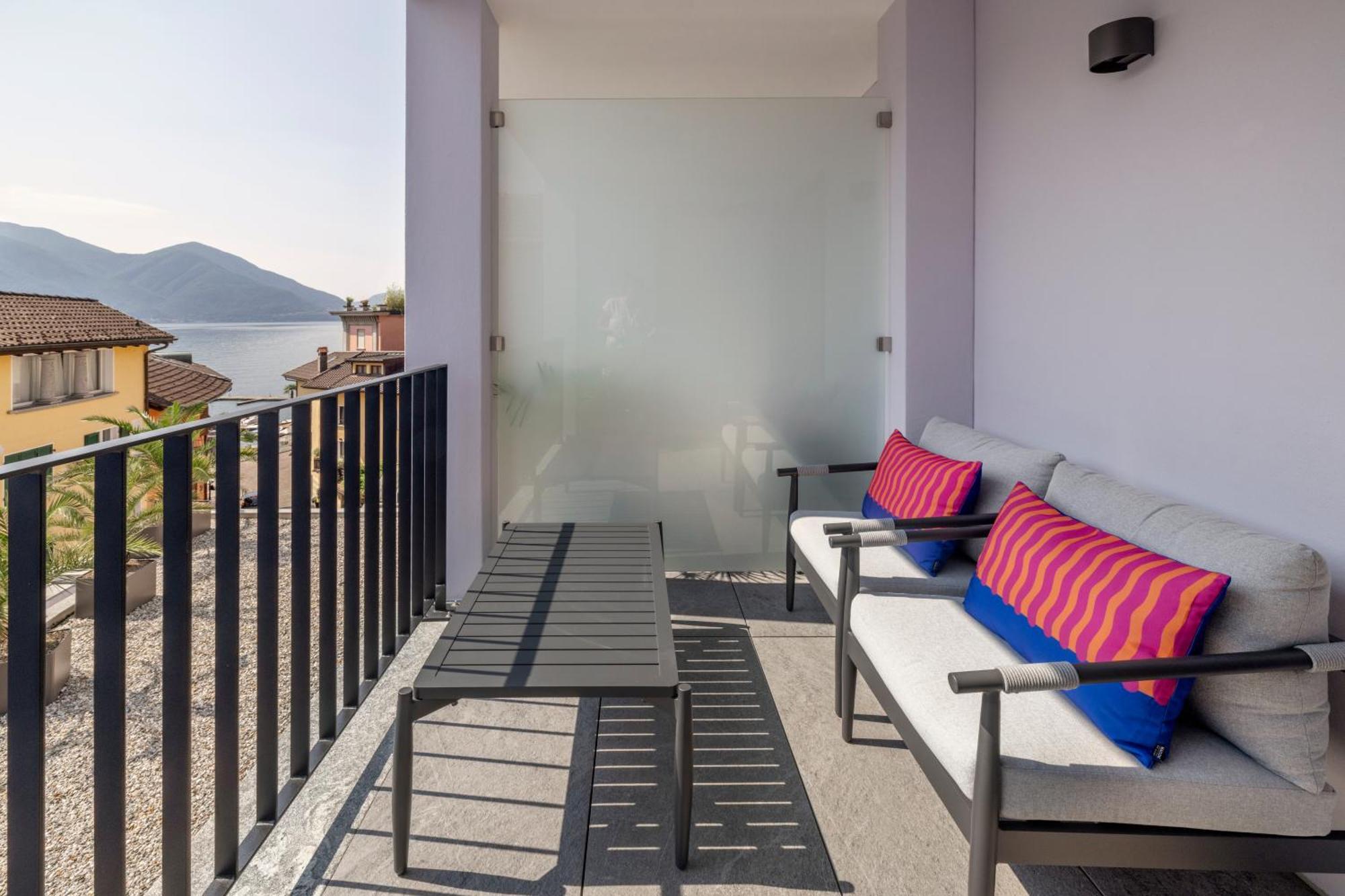 Superior Double Room Terrace Partial Lake View